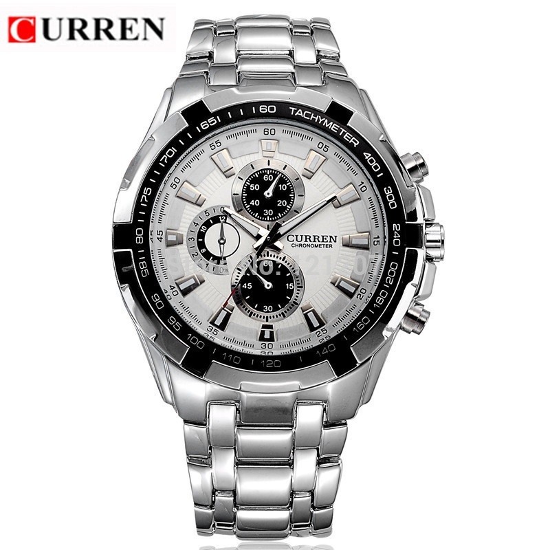Curren silver stainless